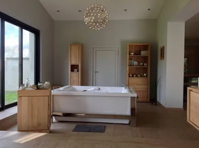 baignoire ilot espace bien etre