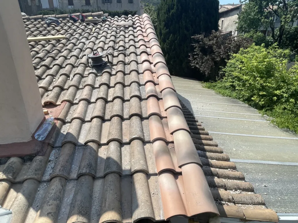En cours :Rénovation d’une toiture de maison individuelle près de Martigues