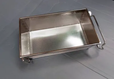 Panier de lavage industriel électropoli + passivé