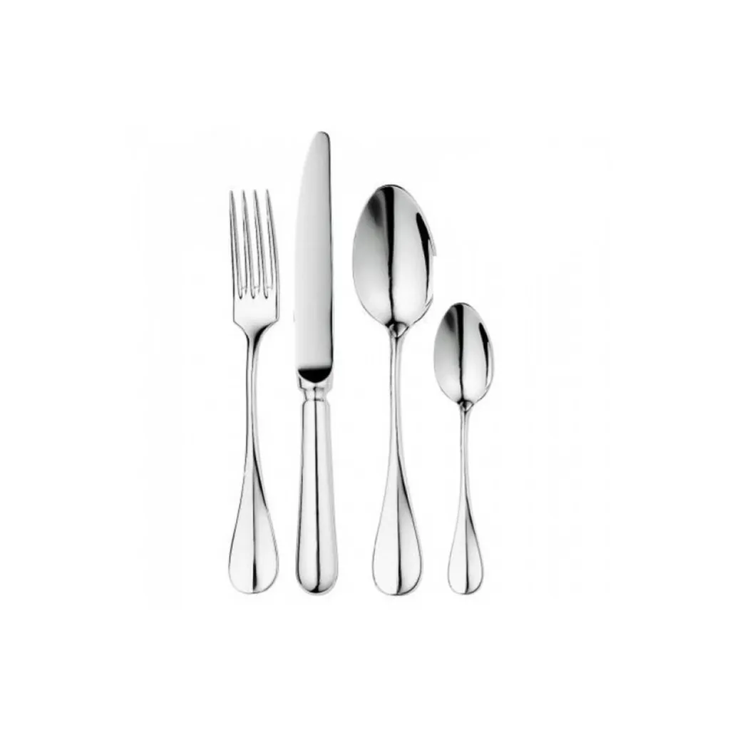 CUILLÈRE DE TABLE/SOUPE BLOIS ARGENT AUTHENTIQUE ET RAFFINÉE POUR BANQUET