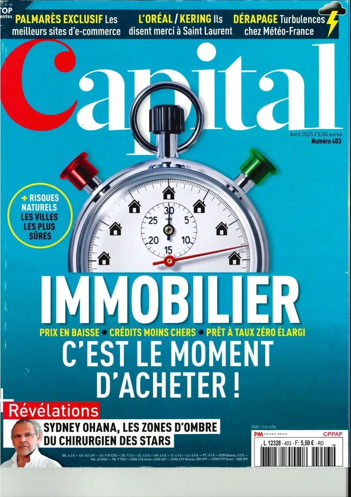 Magazine CAPITAL de Avril 2025