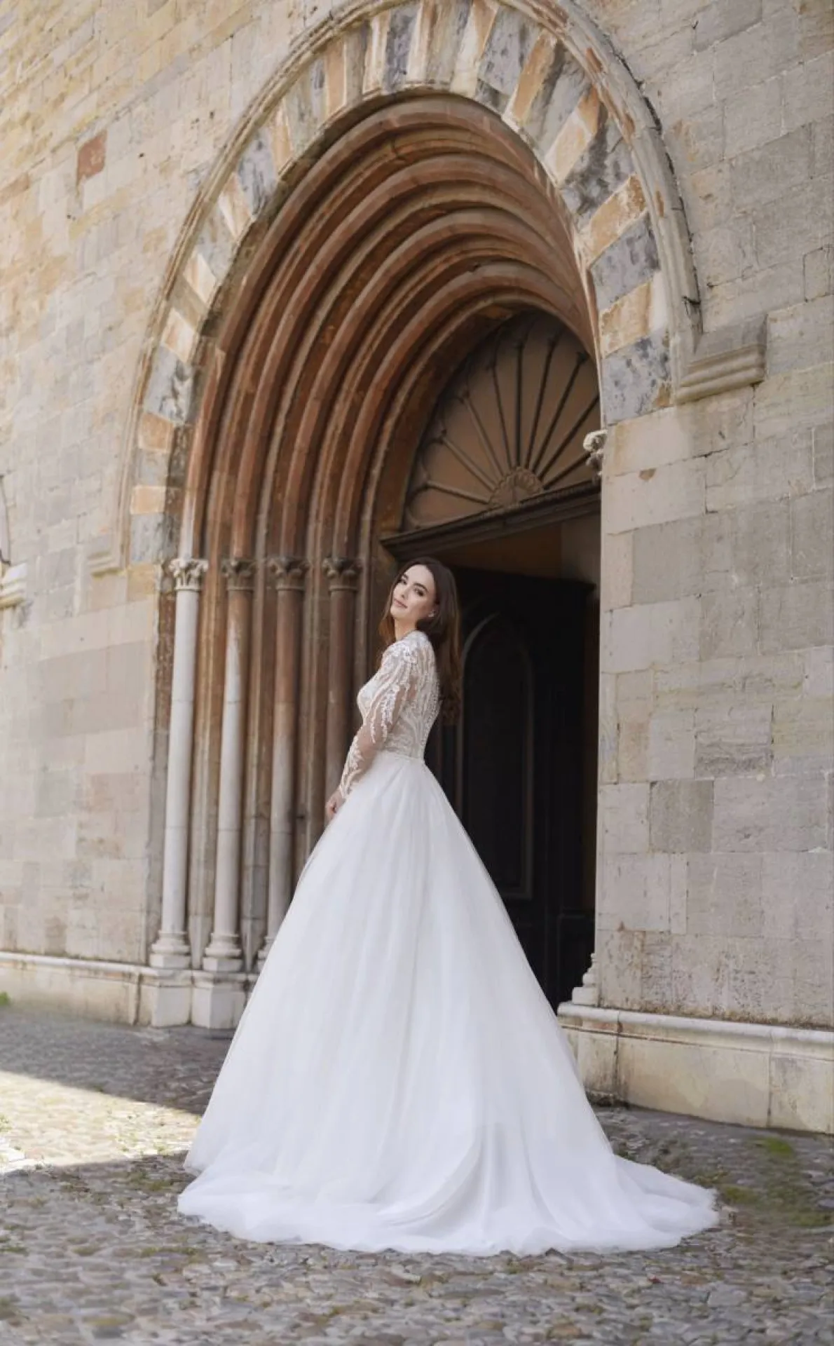 Robe de mariée Princesse dentelle Marseille Bel22512