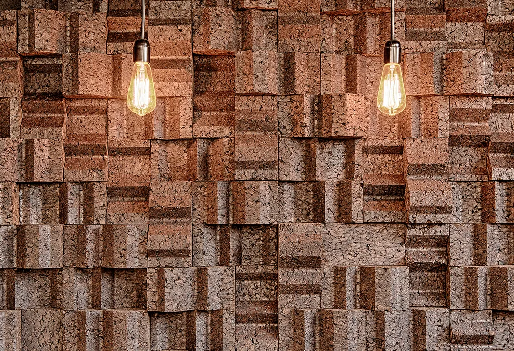 Panneau 3D en liège