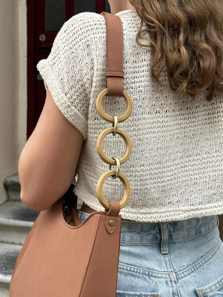 Sac bandoulière Woomen Vegan disponible chez Evasion Eu