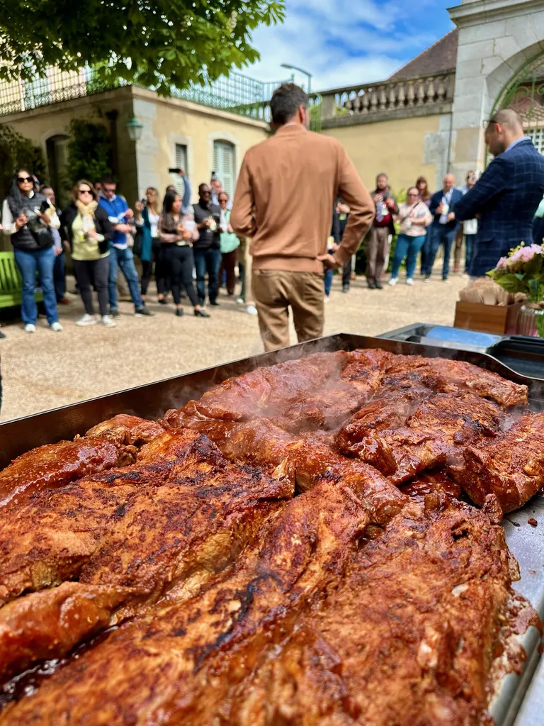 Traiteur Barbecue et brasero convivial pour événements professionnels à Lyon et Villefranche-sur-Saône