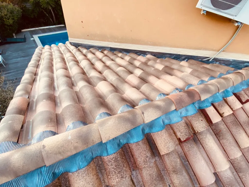 Changement d’une partie de toiture de maison sur Ensuès-la-Redonne près de Martigues