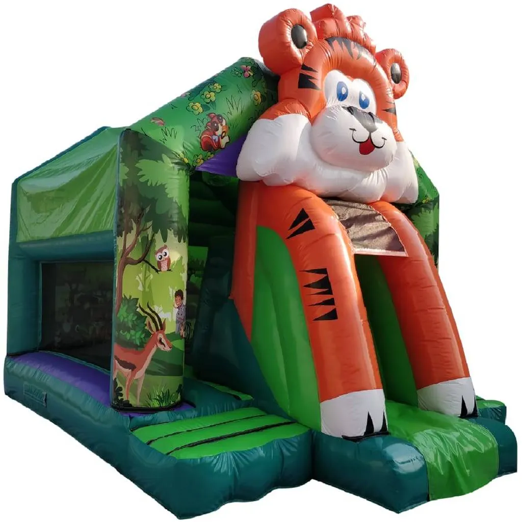  Vente chateau Combo Tigre gonflable à Bordeaux et partout en France 