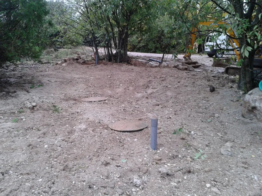 Sol après pose microstation GRAF Carat à Draguignan