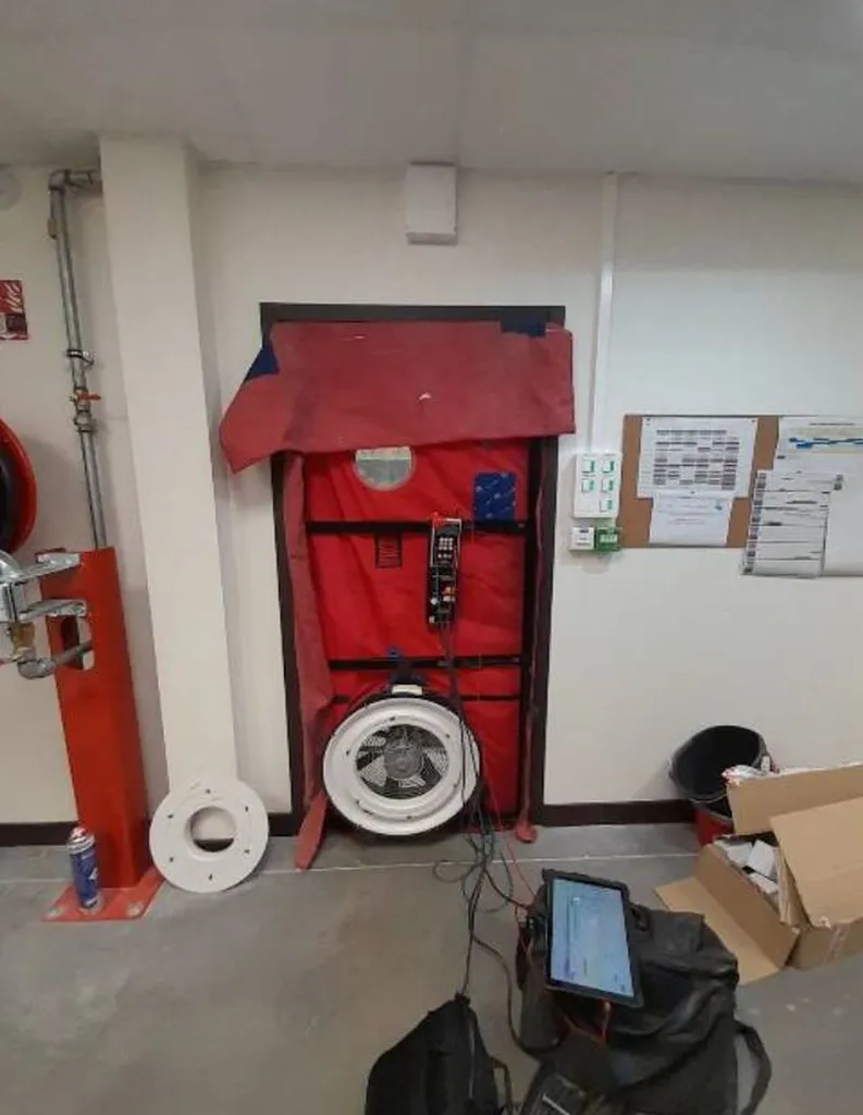 Test porte soufflante vers Pontarlier