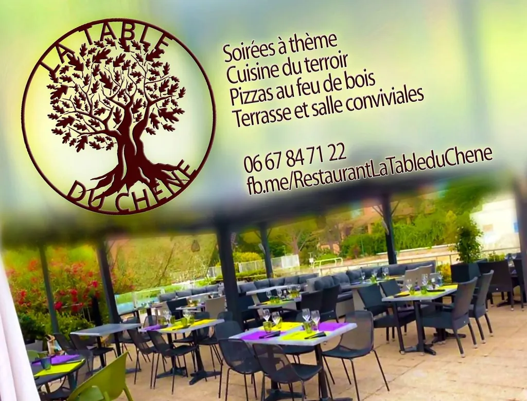 restauration Plan de cuques La table du Chêne