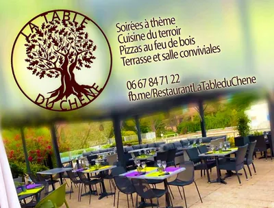 restauration Plan de cuques La table du Chêne