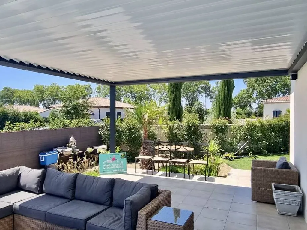 Pergola bioclimatique Hérault