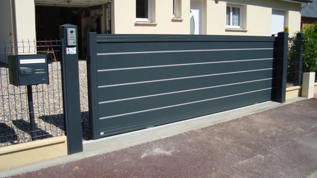 Pose de portail coulissant Aluminium dans l'Eure 27