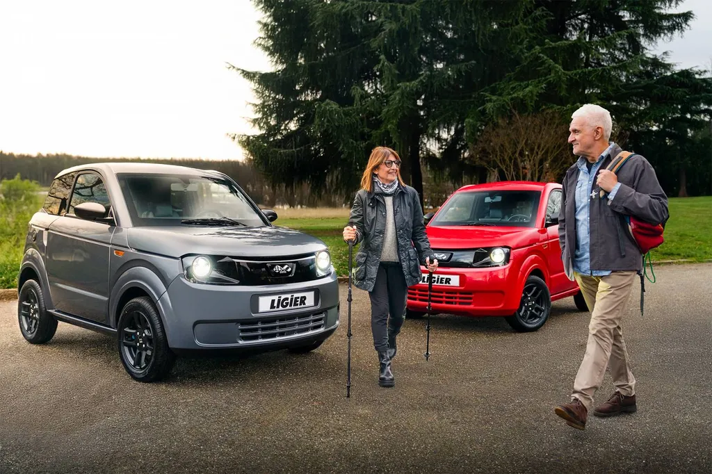 Nouvelle voiture sans permis Ligier Myli MAX à Plan de Campagne