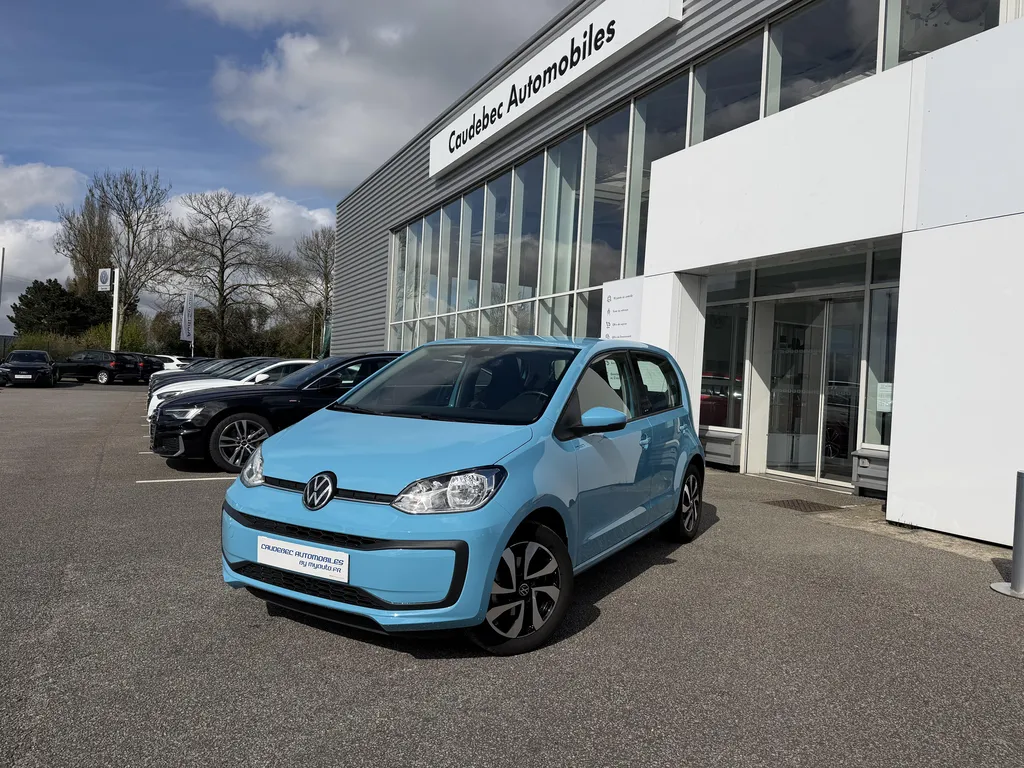 Vente Volkswagen Up! occasion récente proche Le Havre : citadine essence disponible chez Caudebec Automobiles La Frénaye