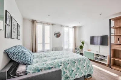 Shooting photo d'un appartement pour Airbnb à Pontoise dans le Val d'Oise