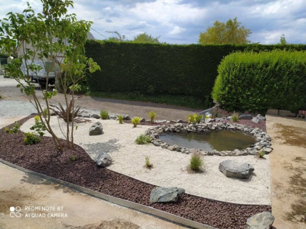 Petit aménagement paysager chez un particulier à proximité de Saint-Jouin Bruneval