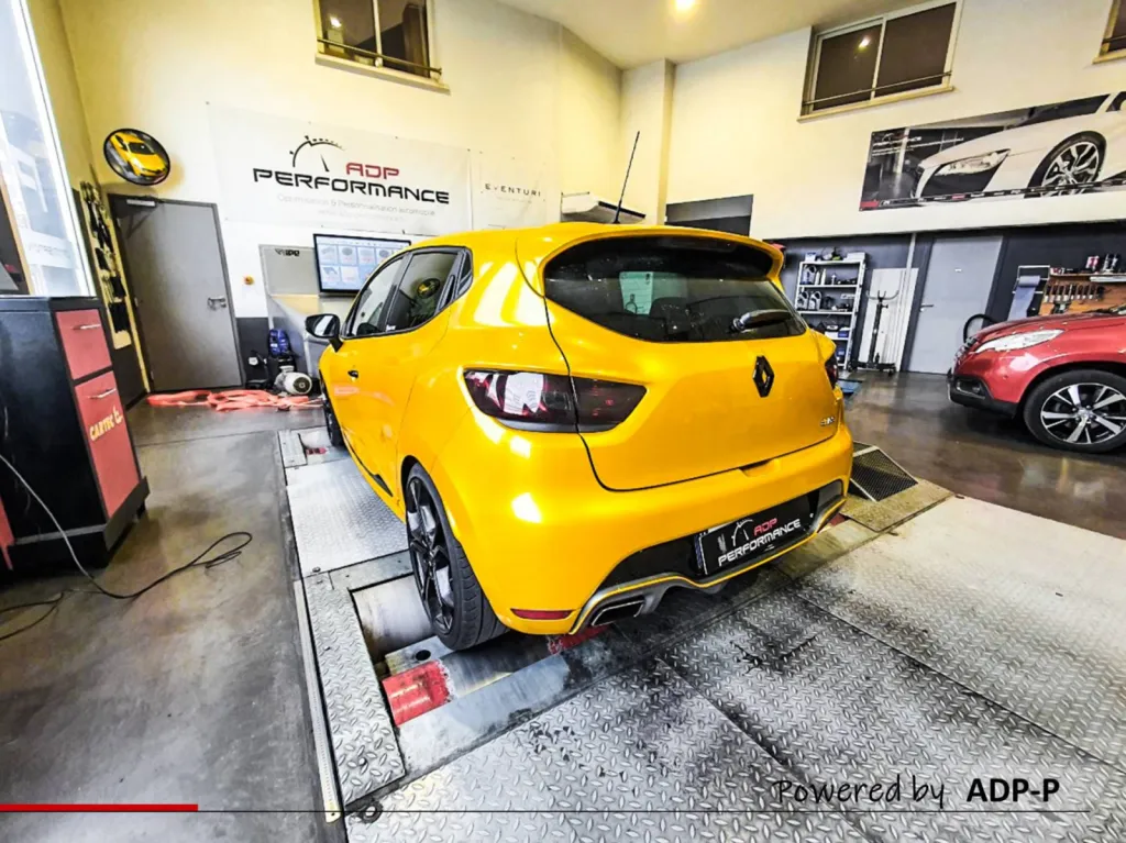 Renault Clio IV RS Conversion flexfuel E85 - Reprogrammation moteur ADP Performance Le Pontet - Vaucluse