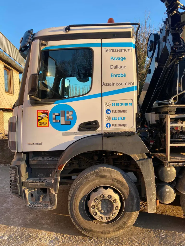 Société pour l'apport de gravier recyclé à Obernai près de Strasbourg CLK