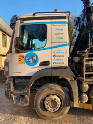 Société pour l'apport de gravier recyclé à Obernai près de Strasbourg CLK