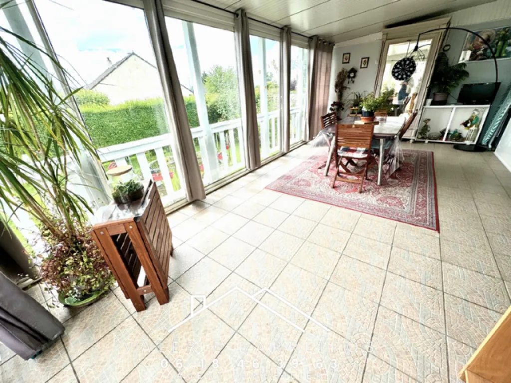 A vendre pavillon de plain-pied de 88 m² sur un terrain de 1170 m² sur la commune de LE THUIT SIGNOL 27370