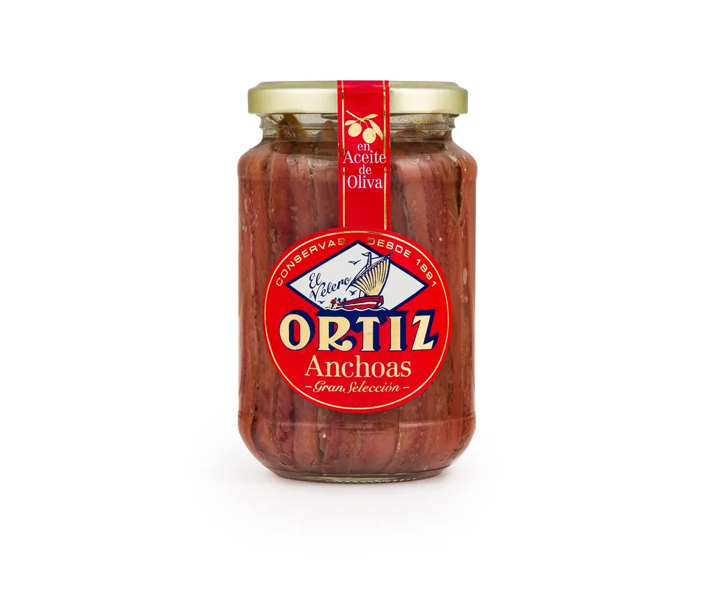 ♥O56 - Anchois, bocal de 350g 