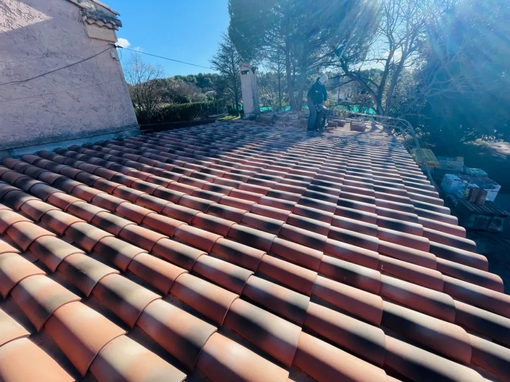 toiture basse sur bouc bel air fini