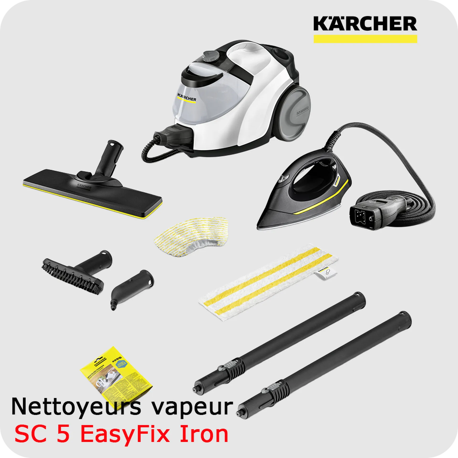 Nettoyeurs vapeur  SC 5 EasyFix Iron - Kächer
