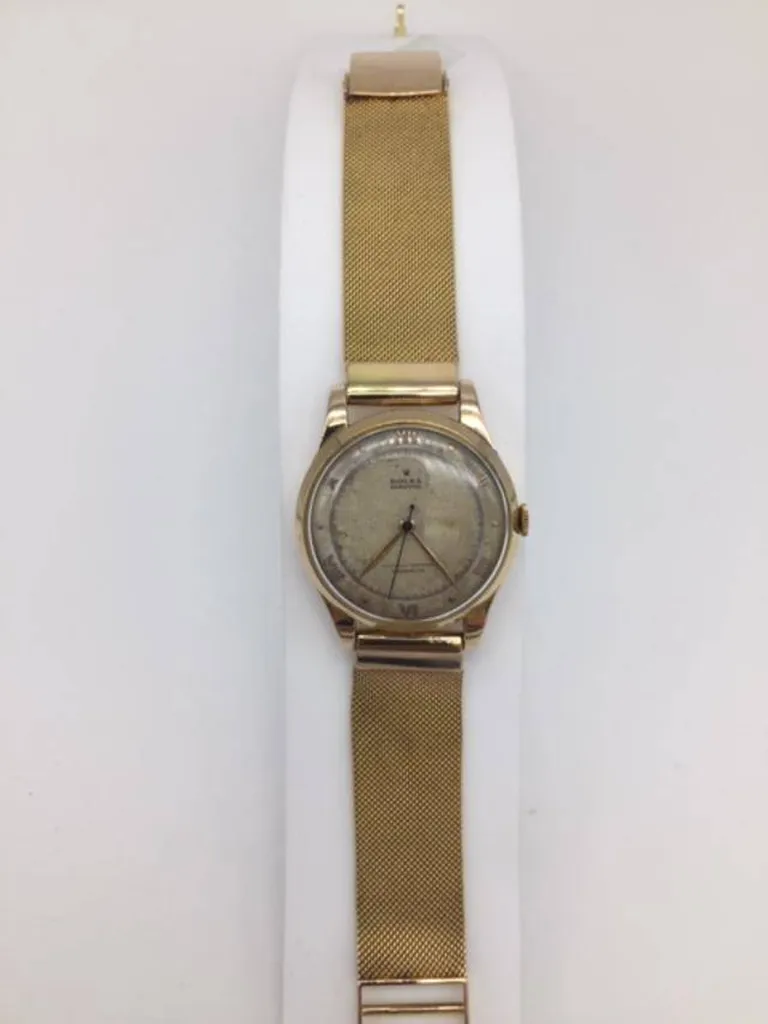 Montre Rolex vintage Oyster perpetual or 750/1000ème occasion Or Ligne La Teste Bassin d'Arcachon