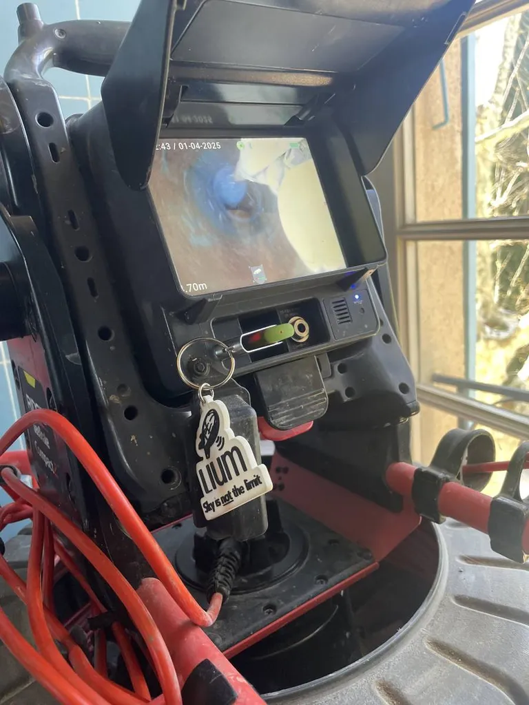 contrôle de réseau neuf durant construction immeuble à Nîmes   