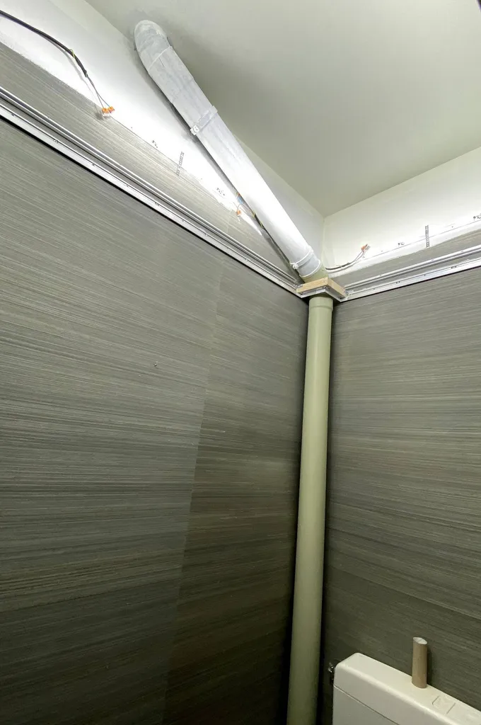 WC : plafond lumineux imprimé à Toulouse - Plafonds Tendus Occitans Portet sur Garonne