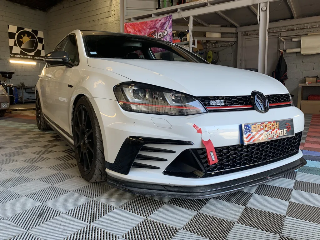 Golf 7 GTI Clubsport prête pour le circuit a Lédenon