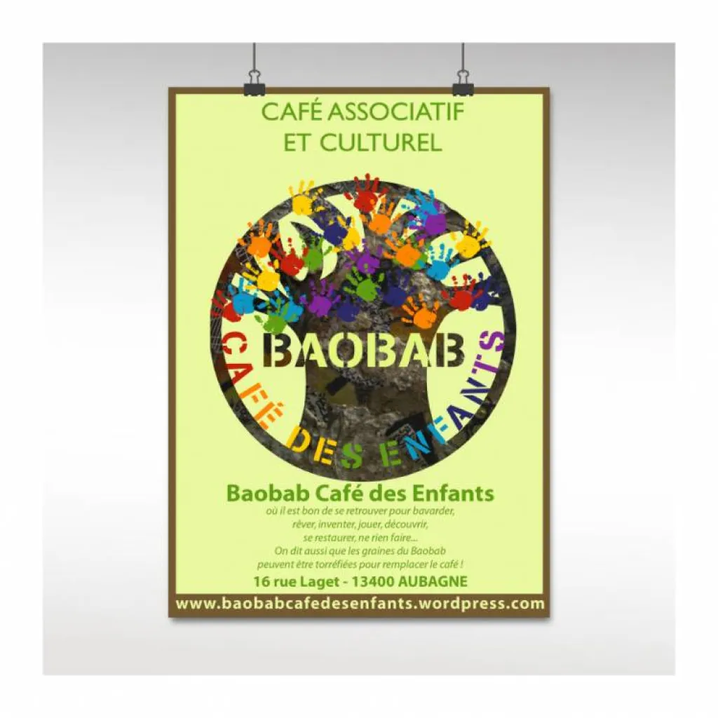 affiche publicitaire, poster petit et grand format impression chez its arts graphiques à Aubagne proche de Marseille La Valentine