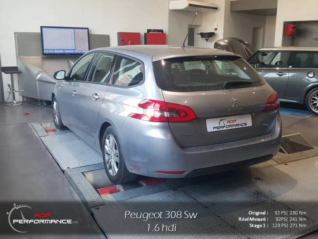 Optimisation Peugeot 308 1.6 Hdi Salon de provence