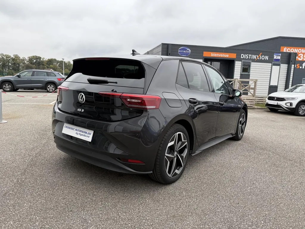 Volkswagen ID.3 électrique d’occasion 204 ch près de Rouen – Autonomie et confort premium