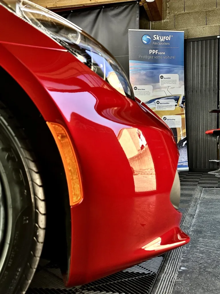 Film de protection carrosserie PPF Lyon DETAILING ouest lyonnais Alfa Roméo 4C