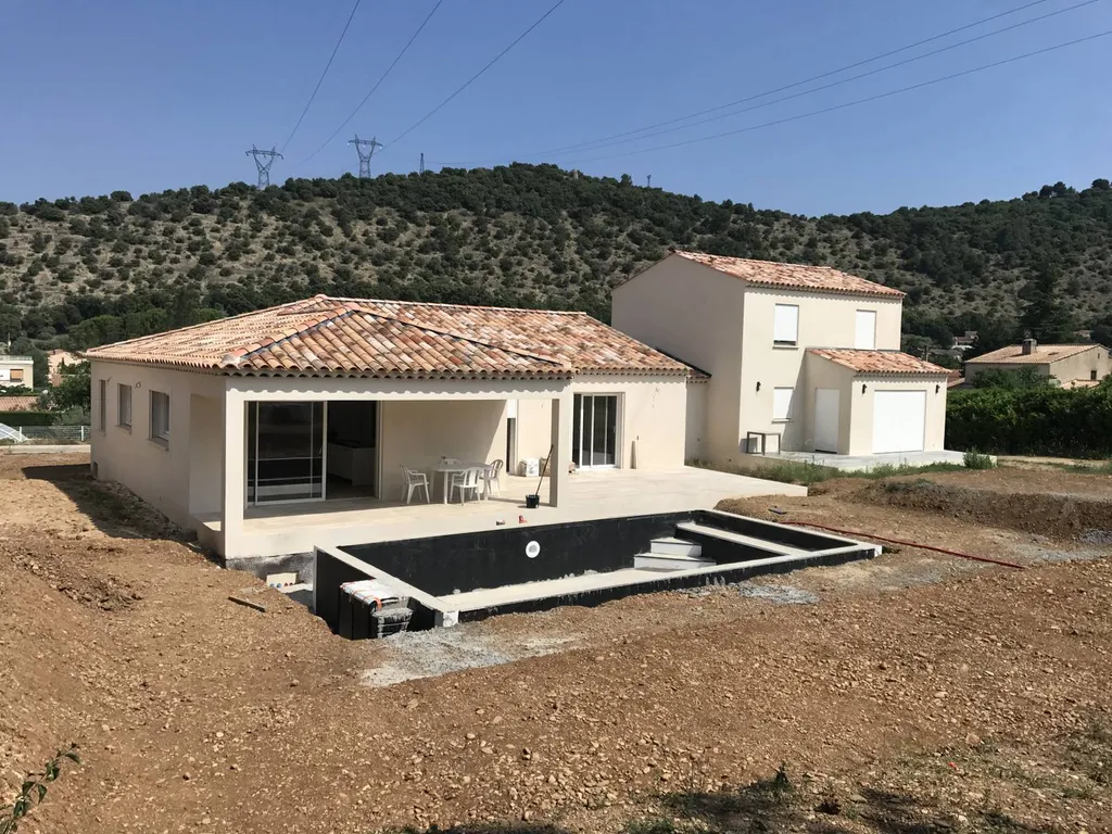 Construction d'une villa avec piscine, de 129m², dans les Alpes de Haute Provence (04)