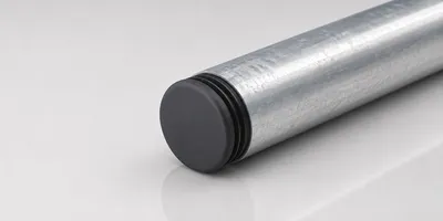 Mât Galvanisé Ø 60 mm – Support Universel pour Panneaux et Miroirs Routiers
