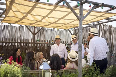 Terrasse vue Tour Eiffel à Paris