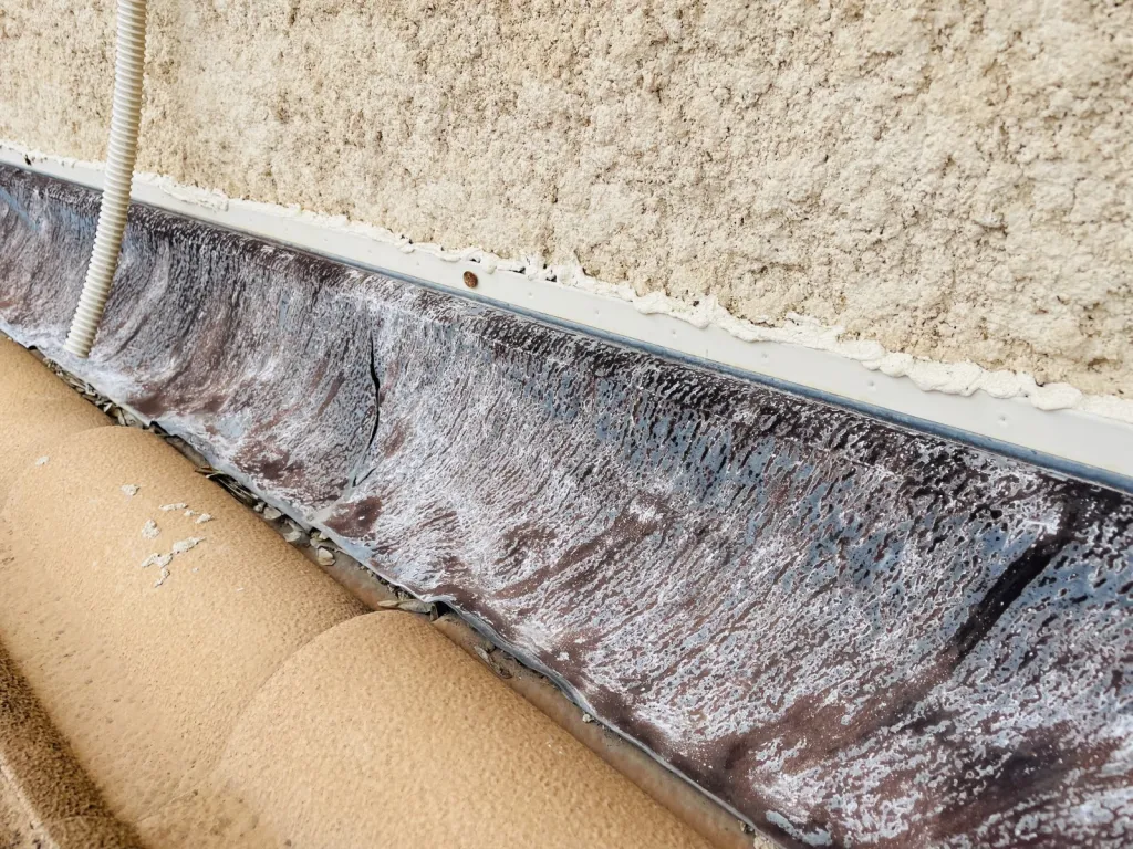 Réfection de Solin d’une toiture de maison sur Aix en Provence.