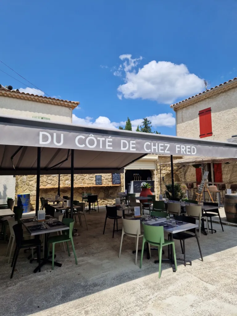 marquage personnalisé pour toile de store sur mesure proche de salon de provence