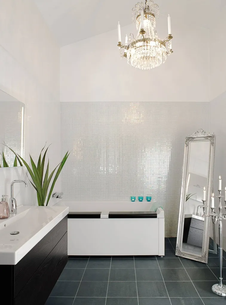 UN BLANC PURE - MOSAÏQUE PERLA