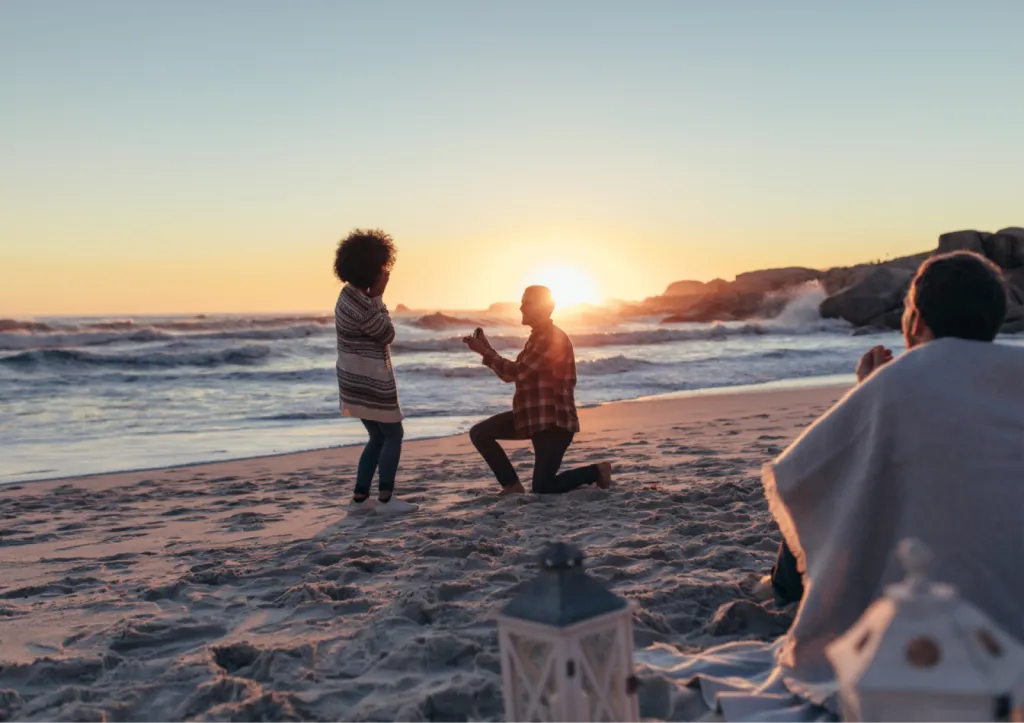 Prestation de demande en mariage sur mesure par une Wedding Planner à Bordeaux en Gironde