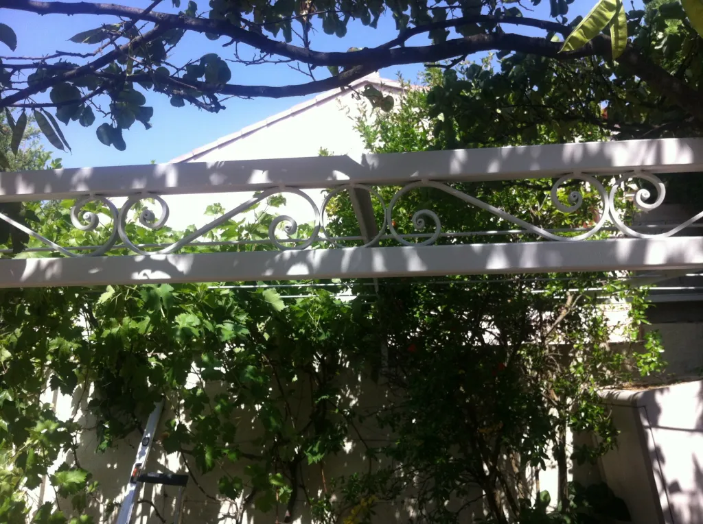 ACHETER  PERGOLA DECORATION VOLUTES EN FER FORGE SUR MESURE  MARTIGUES