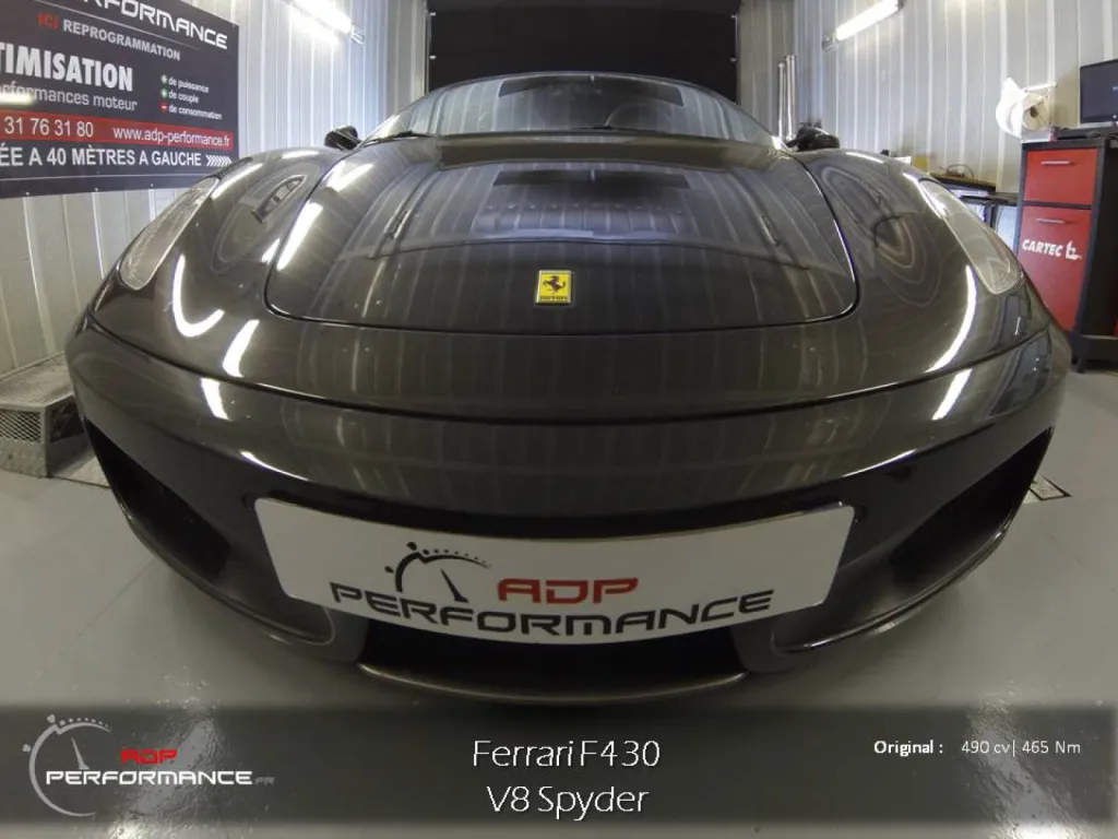 Ligne d'échappement haut de gamme Ferrari