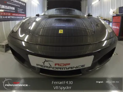 Ligne d'échappement haut de gamme Ferrari