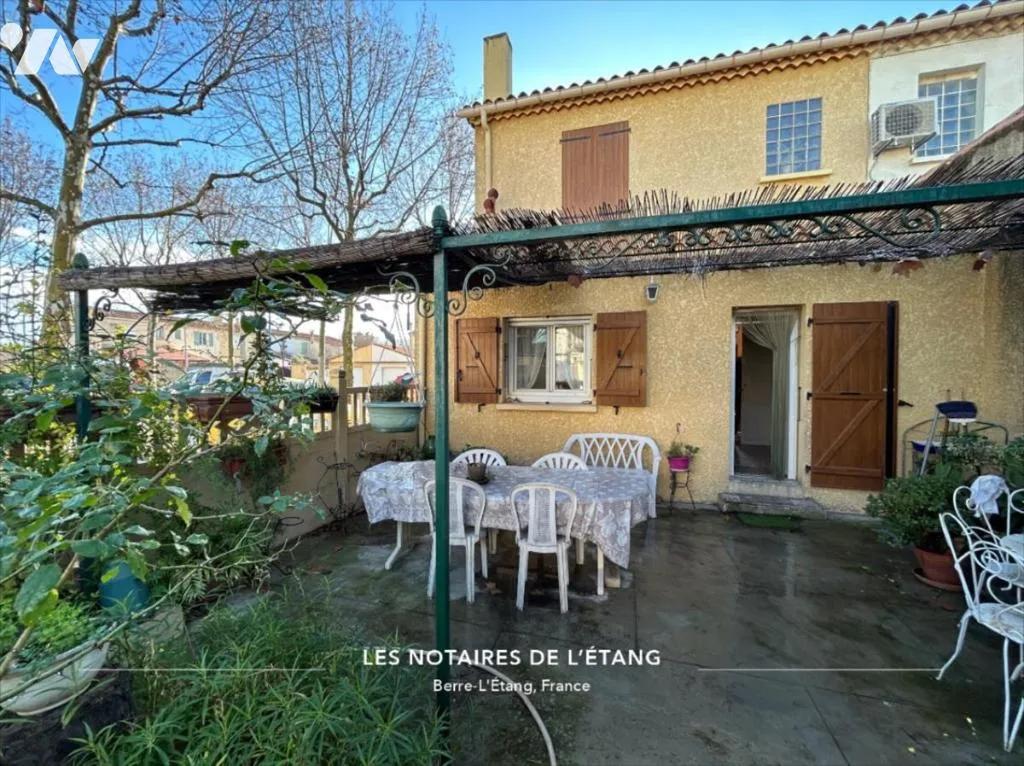 Achat maison 3 pièces avec jardin et grand garage proche commodités à Berre-L’Étang (13)