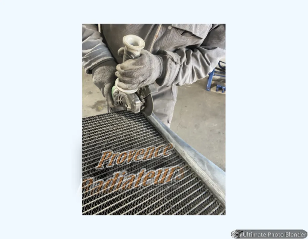 Réparer un intercooler Groupe Electrogène en PACA.