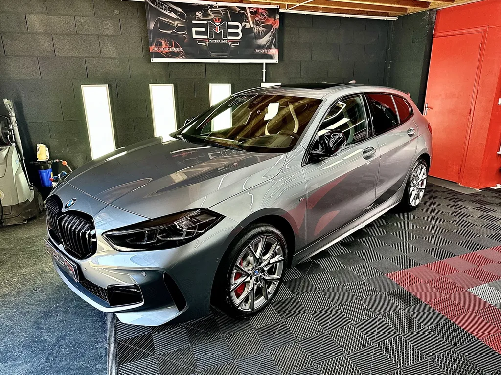 DETAILING PPF voiture traitement céramique Lyon carrosserie BMW Serie 1 