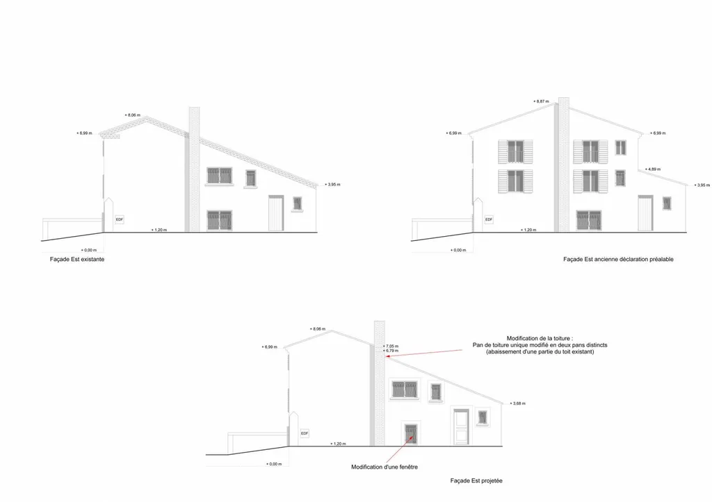 Façades - rénovation de maison de village à Fontaine de Vaucluse (84)